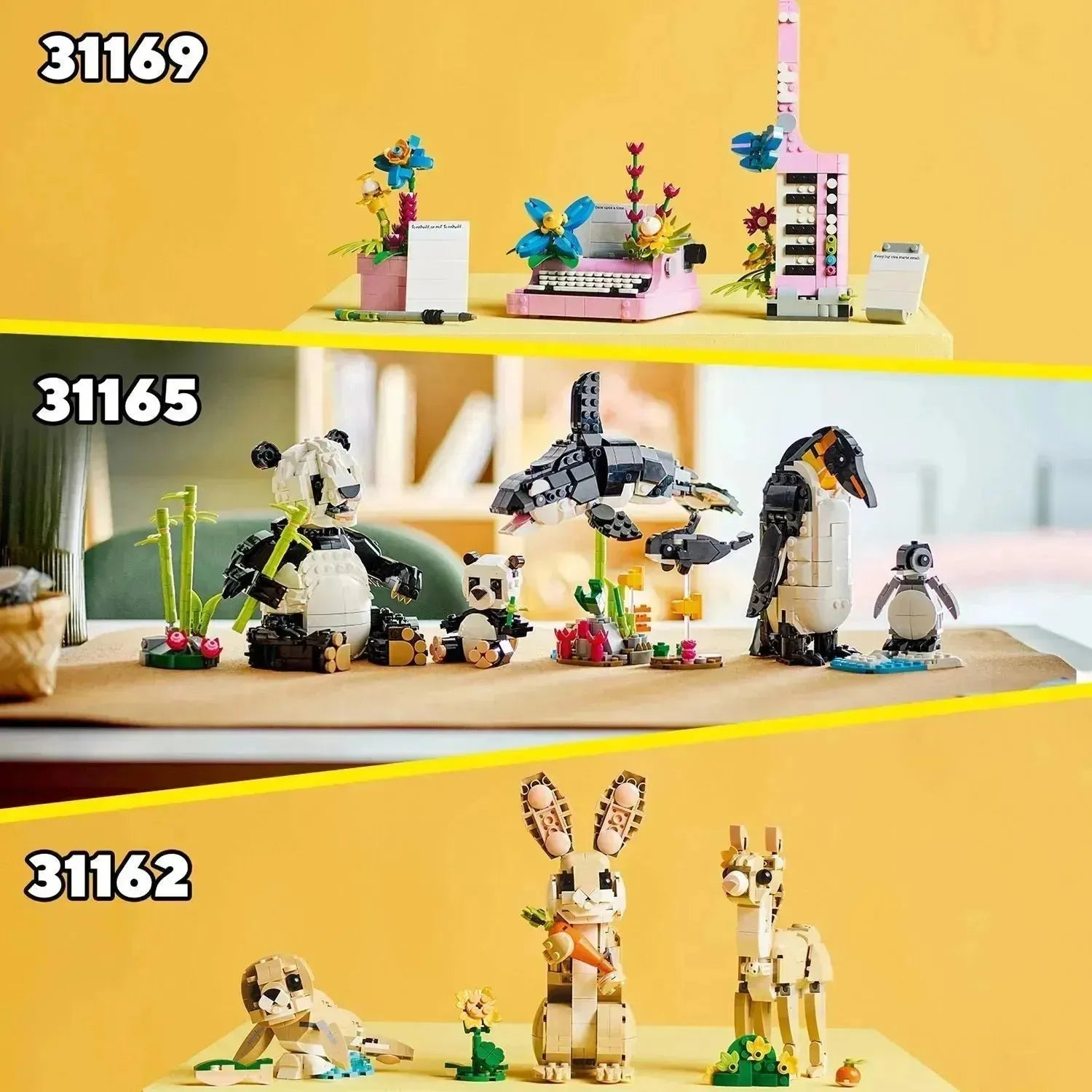 LEGO Creator 3-in-1 Combideal: 31169, 31165 & 31162 (Pre-Order: januari 2025) @ 2TTOYS | Official LEGO shop😊🥰 2TTOYS | Official LEGO shop😊🥰 €. 75.99