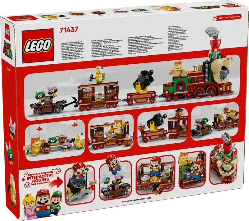 LEGO De Bowser Exprestrein 71437 SuperMario LEGO SUPERMARIO @ 2TTOYS | Official LEGO shop😊🥰 LEGO €. 101.99