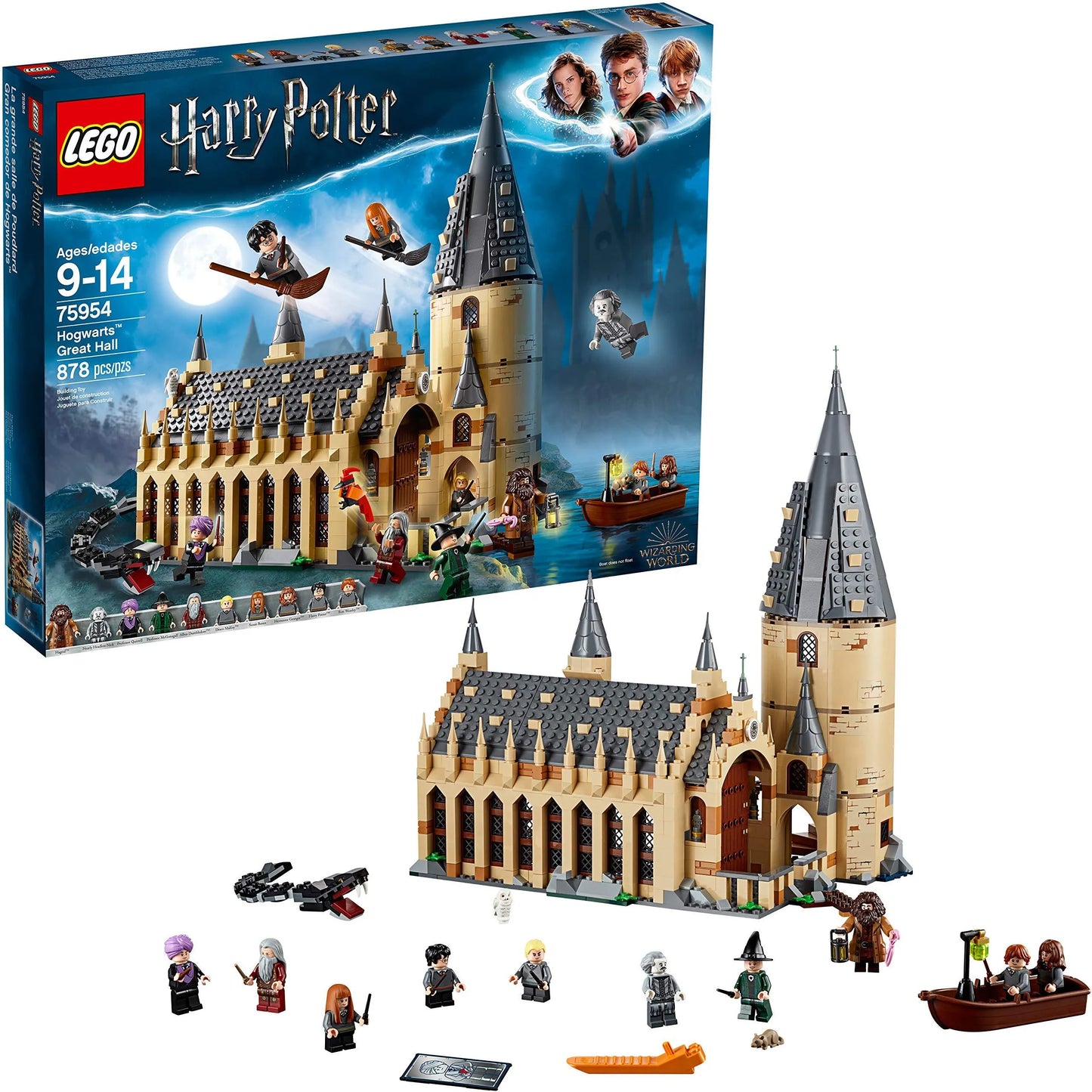 LEGO De grote zaal van Kasteel Zweinstein 75954 Harry Potter LEGO HARRY POTTER @ 2TTOYS | Official LEGO shop😊🥰 LEGO €. 139.99