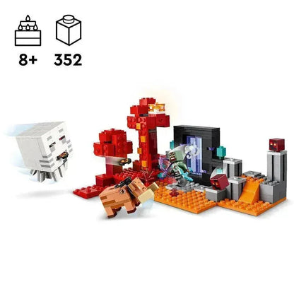 LEGO De Nether Poraal expeditie 21255 Minecraft LEGO MINECRAFT @ 2TTOYS | Official LEGO shop😊🥰 LEGO €. 32.49