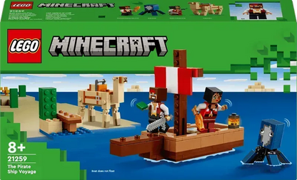 LEGO De Piratenschipreis - Zeil het avontuur tegemoet 21259 Minecraft LEGO MINECRAFT @ 2TTOYS | Official LEGO shop😊🥰 LEGO €. 12.98