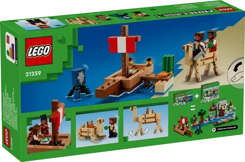 LEGO De Piratenschipreis - Zeil het avontuur tegemoet 21259 Minecraft LEGO MINECRAFT @ 2TTOYS | Official LEGO shop😊🥰 LEGO €. 12.98