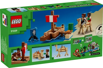 LEGO De Piratenschipreis - Zeil het avontuur tegemoet 21259 Minecraft LEGO MINECRAFT @ 2TTOYS | Official LEGO shop😊🥰 LEGO €. 12.98