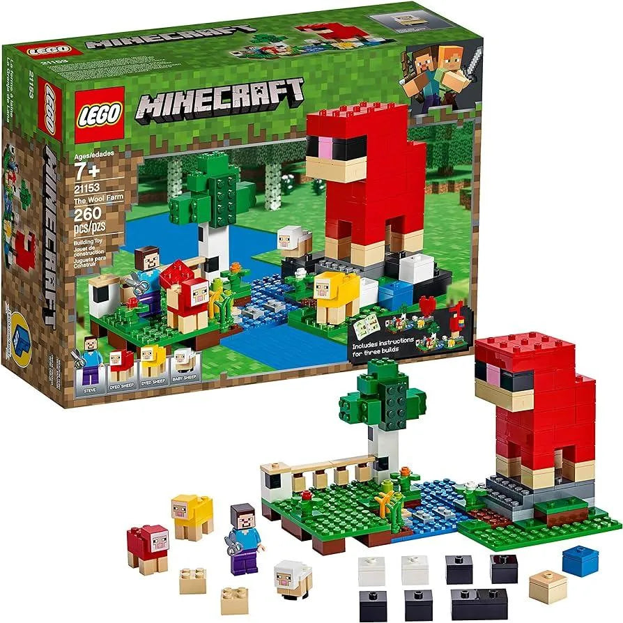 LEGO De schapenboerderij 21153 Minecraft LEGO MINECRAFT @ 2TTOYS | Official LEGO shop😊🥰 LEGO €. 24.99