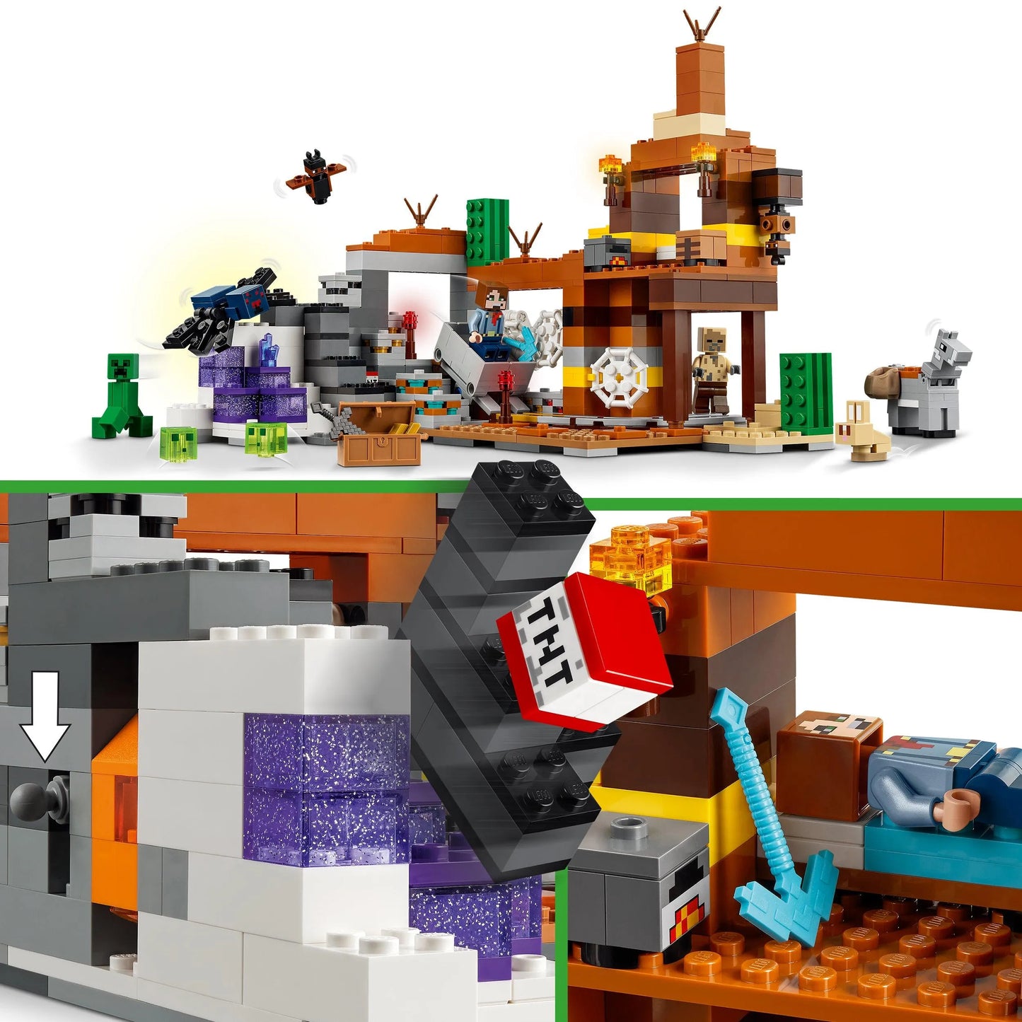 LEGO De woestijn mijnschacht 21263 Mincraft LEGO DUPLO @ 2TTOYS | Official LEGO shop😊🥰 LEGO €. 49.99