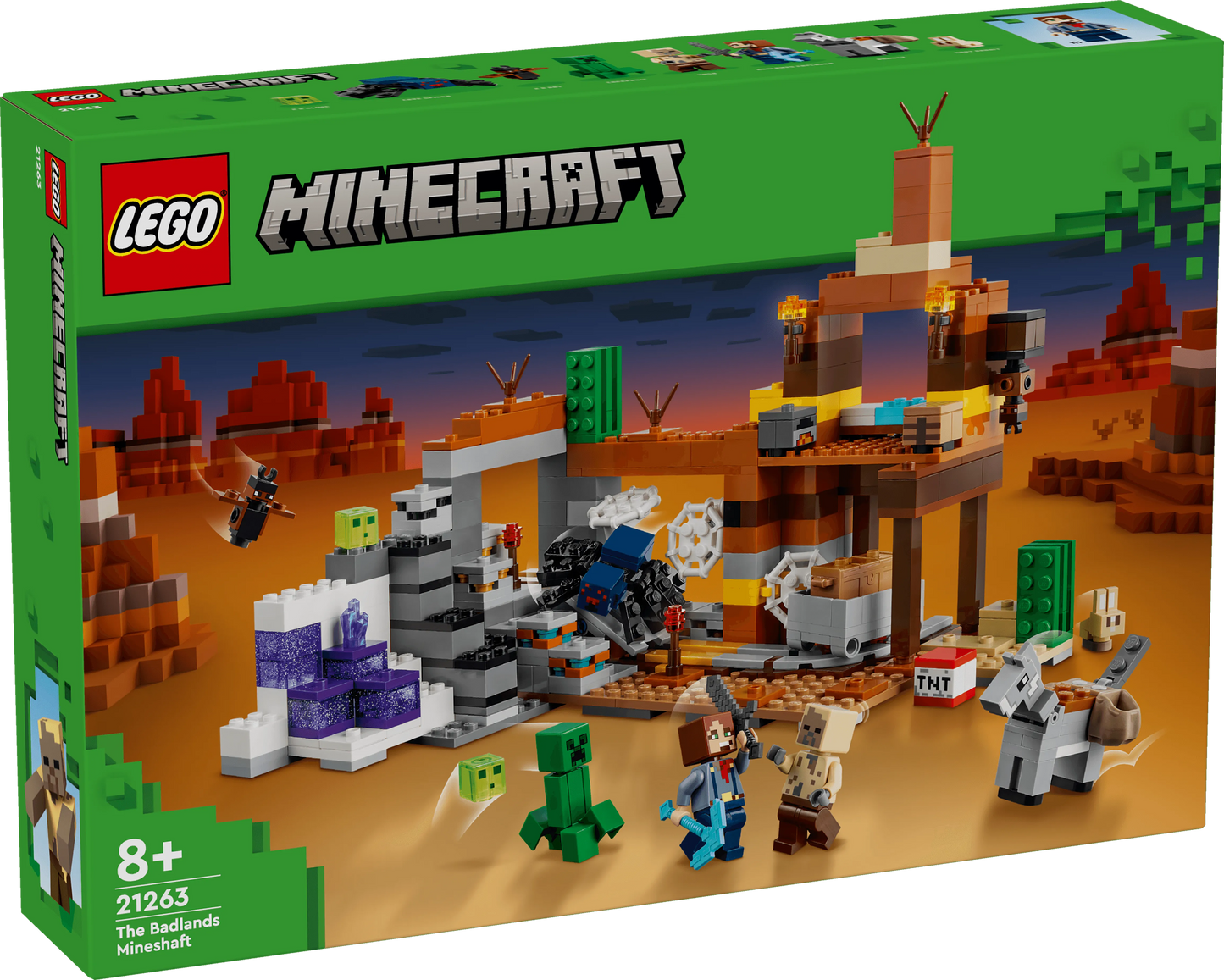 LEGO De woestijn mijnschacht 21263 Mincraft (Pre-Order: verwacht juni) LEGO DUPLO @ 2TTOYS LEGO €. 49.99