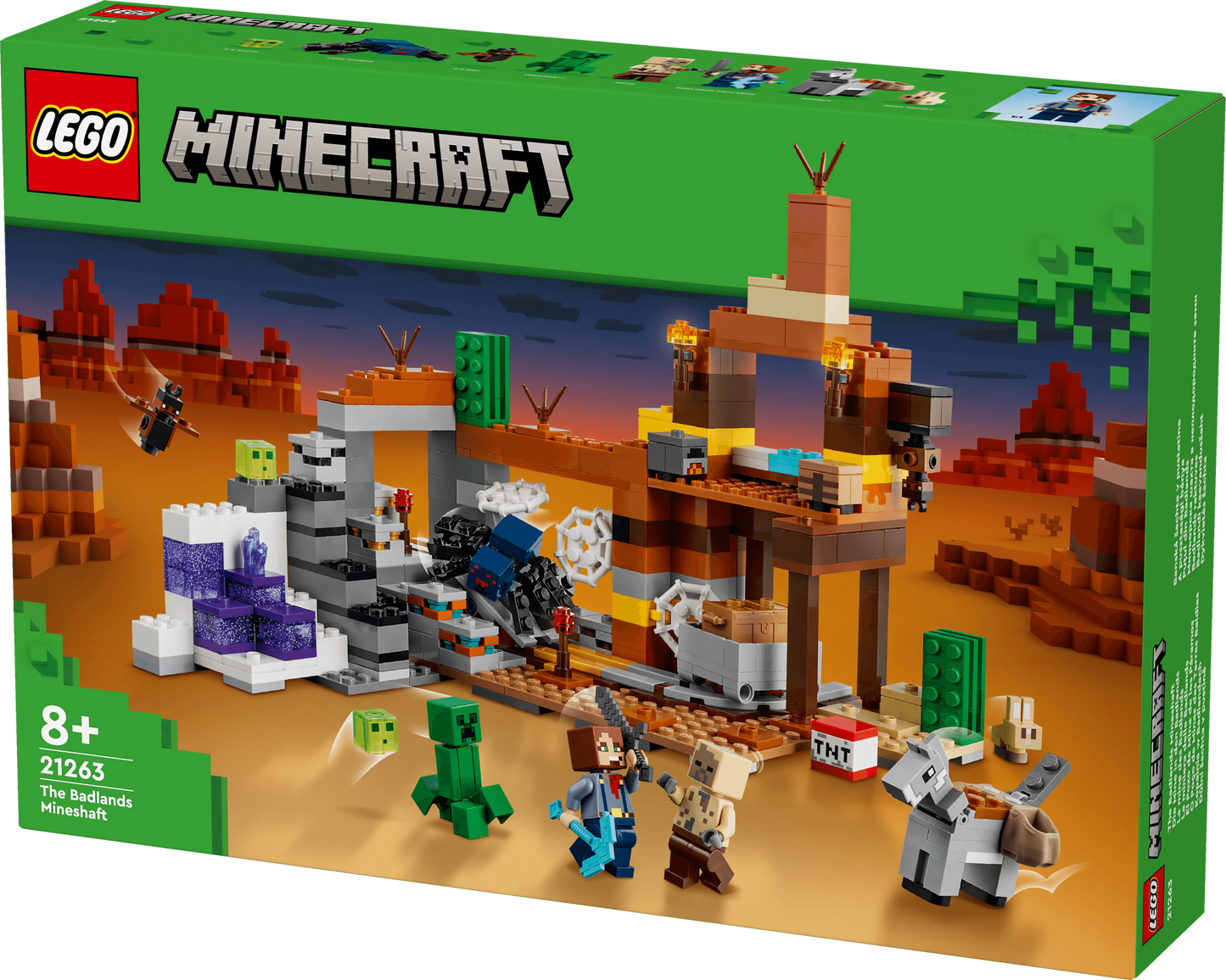 LEGO De woestijn mijnschacht 21263 Mincraft (Pre-Order: verwacht juni) LEGO DUPLO @ 2TTOYS LEGO €. 49.99