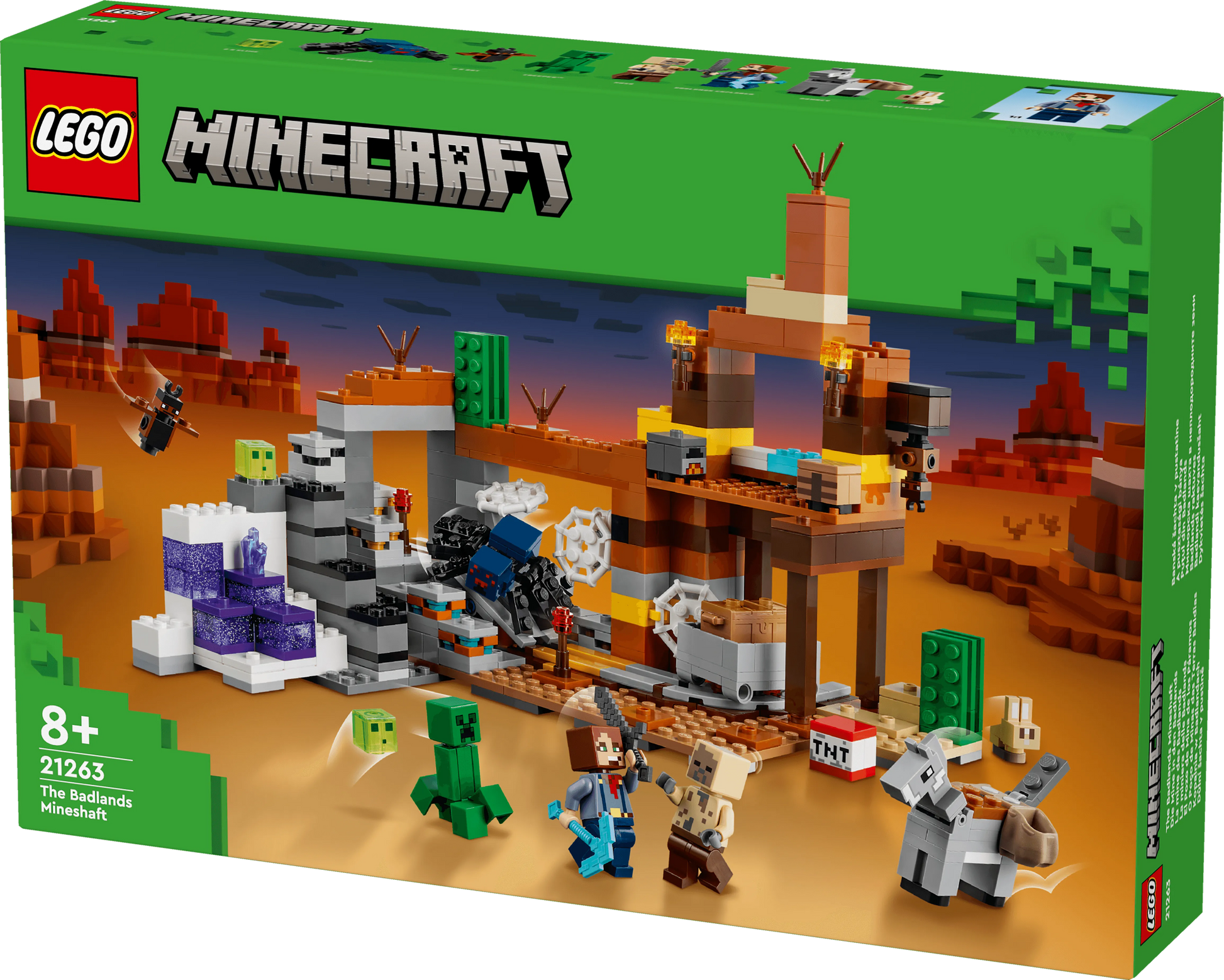 LEGO De woestijn mijnschacht 21263 Mincraft (Pre-Order: verwacht juni) LEGO DUPLO @ 2TTOYS LEGO €. 49.99