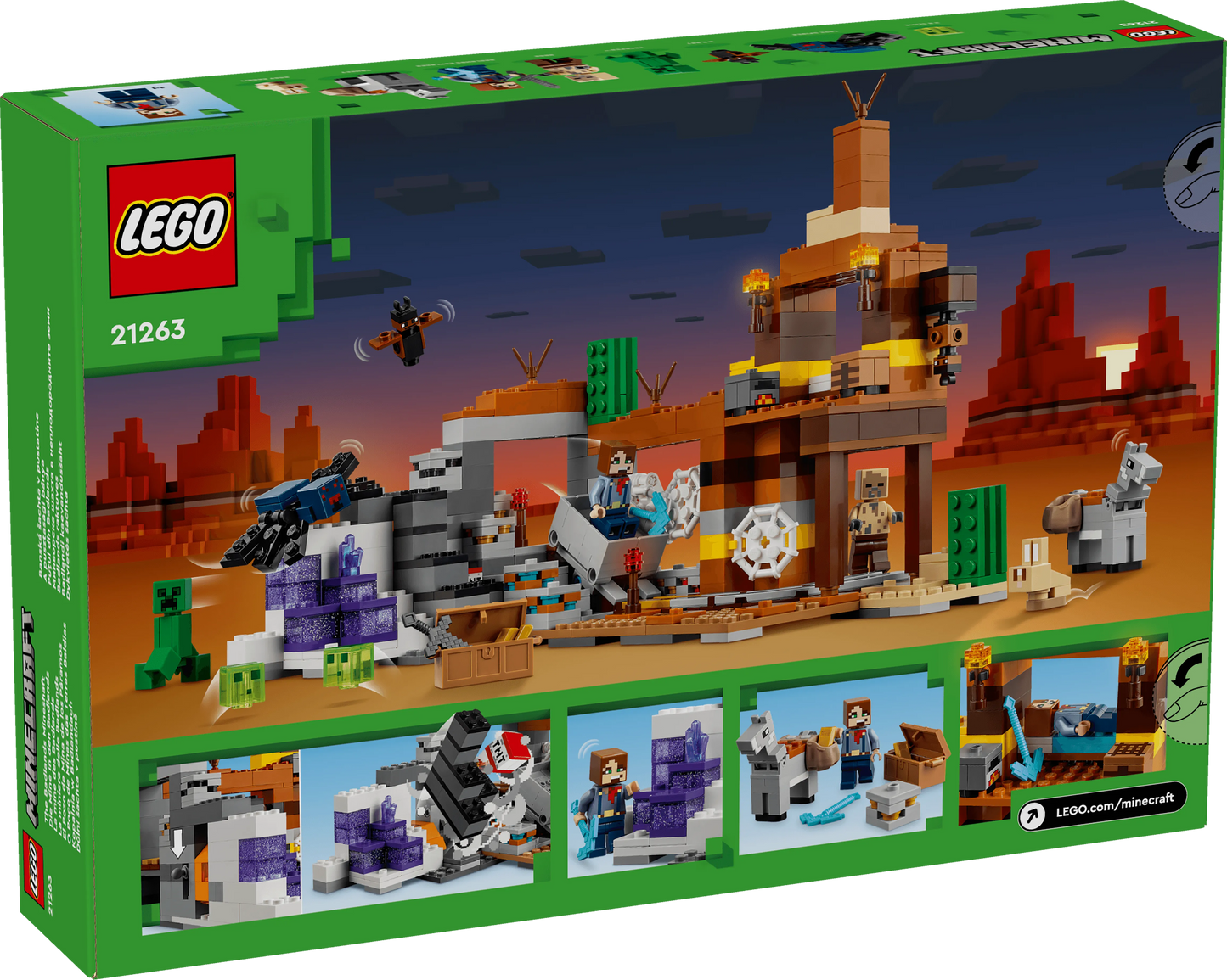 LEGO De woestijn mijnschacht 21263 Mincraft (Pre-Order: verwacht juni) LEGO DUPLO @ 2TTOYS LEGO €. 49.99