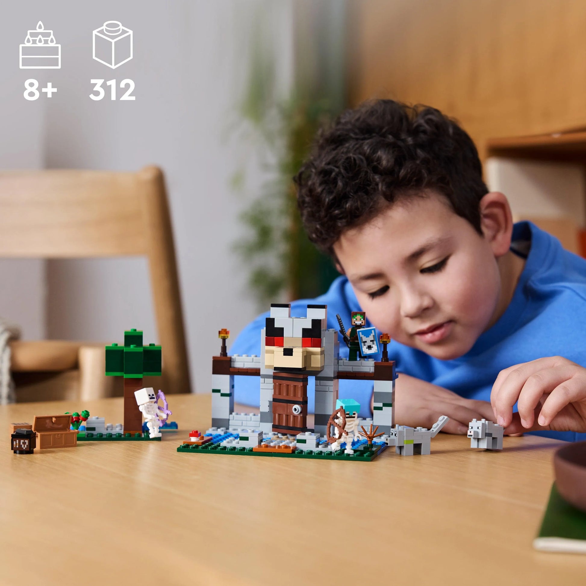 LEGO De wolvenburcht 21261 Minecraft LEGO MINECRAFT @ 2TTOYS | Official LEGO shop😊🥰 LEGO €. 29.49