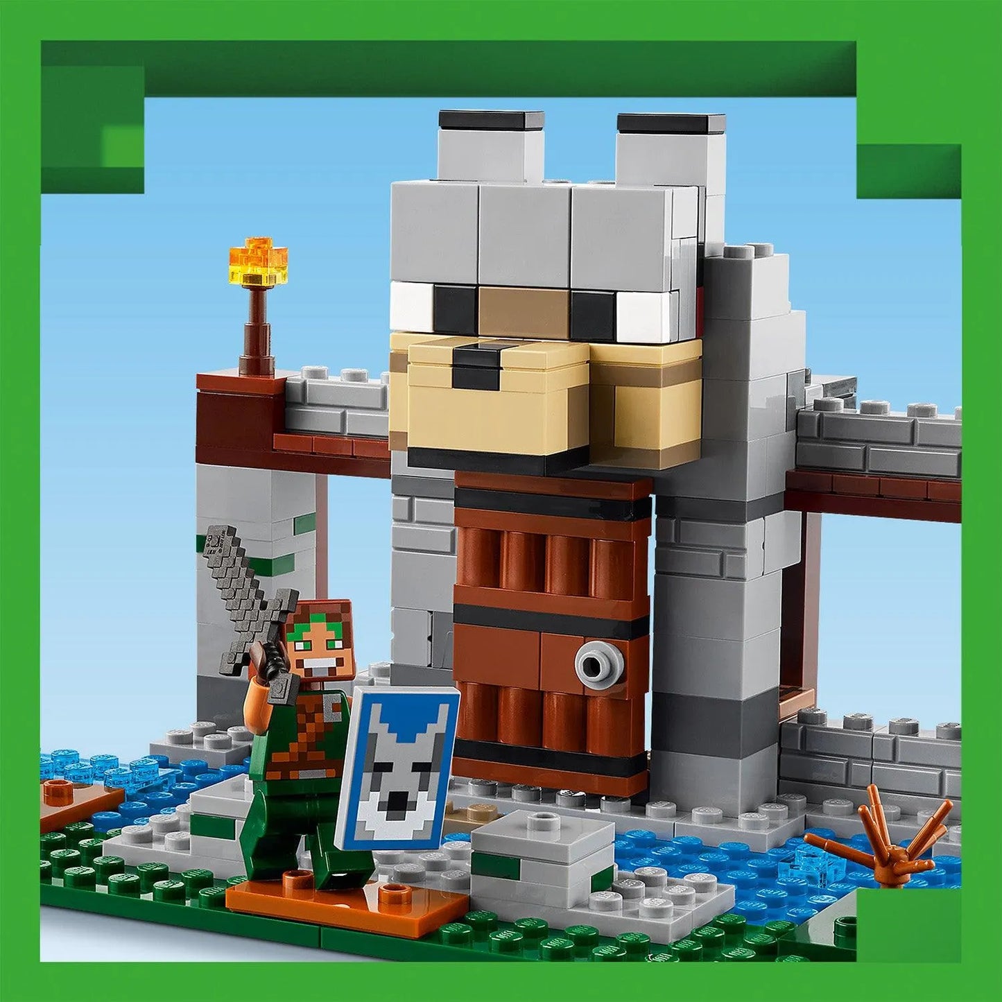 LEGO De wolvenburcht 21261 Minecraft (Pre-Order: verwacht juni) LEGO MINECRAFT @ 2TTOYS LEGO €. 29.49