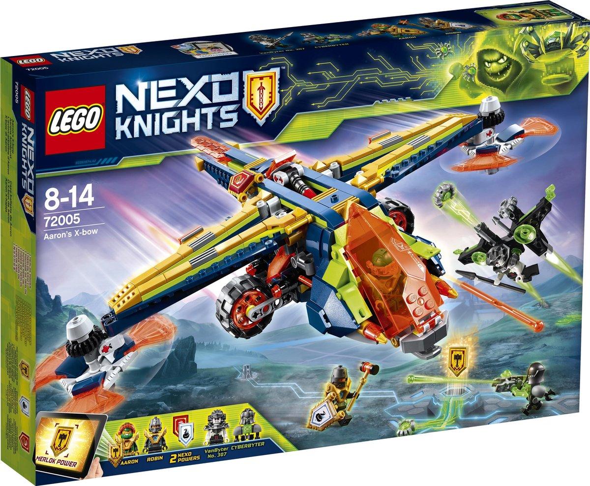 LEGO De X-boog aanval van Aaron 72005 Nexo Knights LEGO NEXO KNIGHTS @ 2TTOYS LEGO €. 53.99