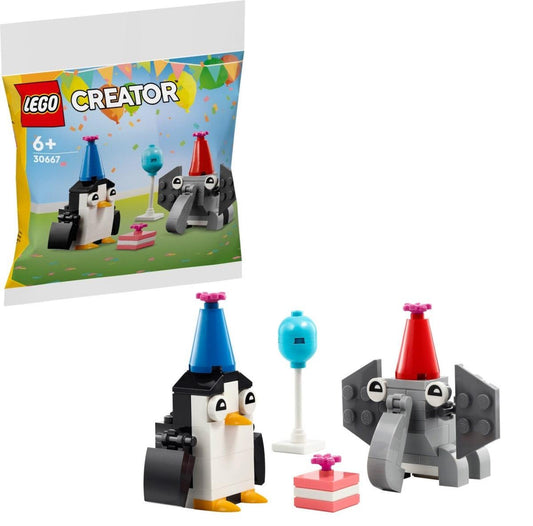 LEGO Dierenverjaardagsfeest 30667 Creator LEGO CREATOR @ 2TTOYS | Official LEGO shop😊🥰 LEGO €. 4.99