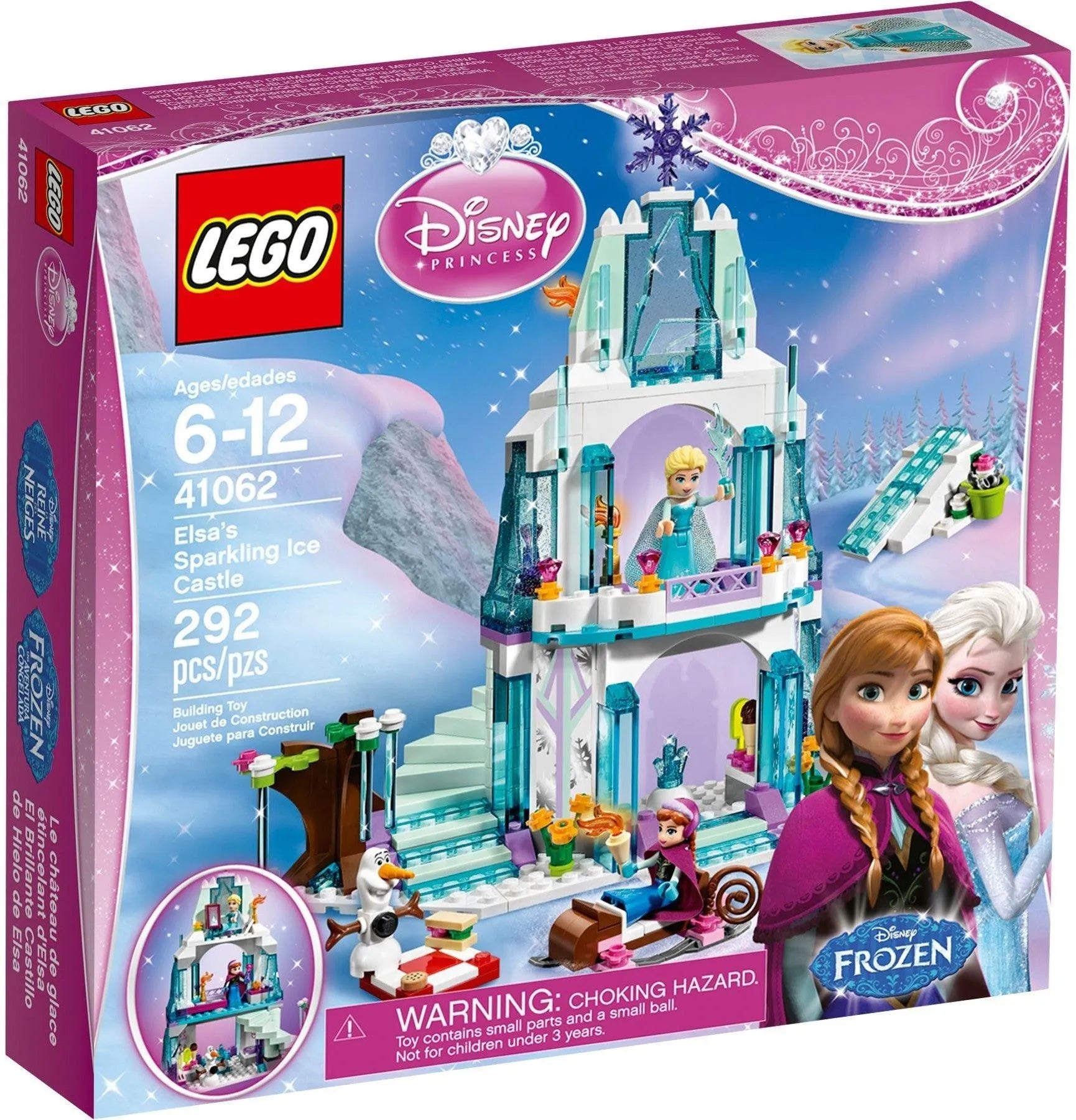 LEGO Elsa's fonkelende ijskasteel 41062 Disney @ 2TTOYS | Official LEGO shop😊🥰 LEGO €. 39.99