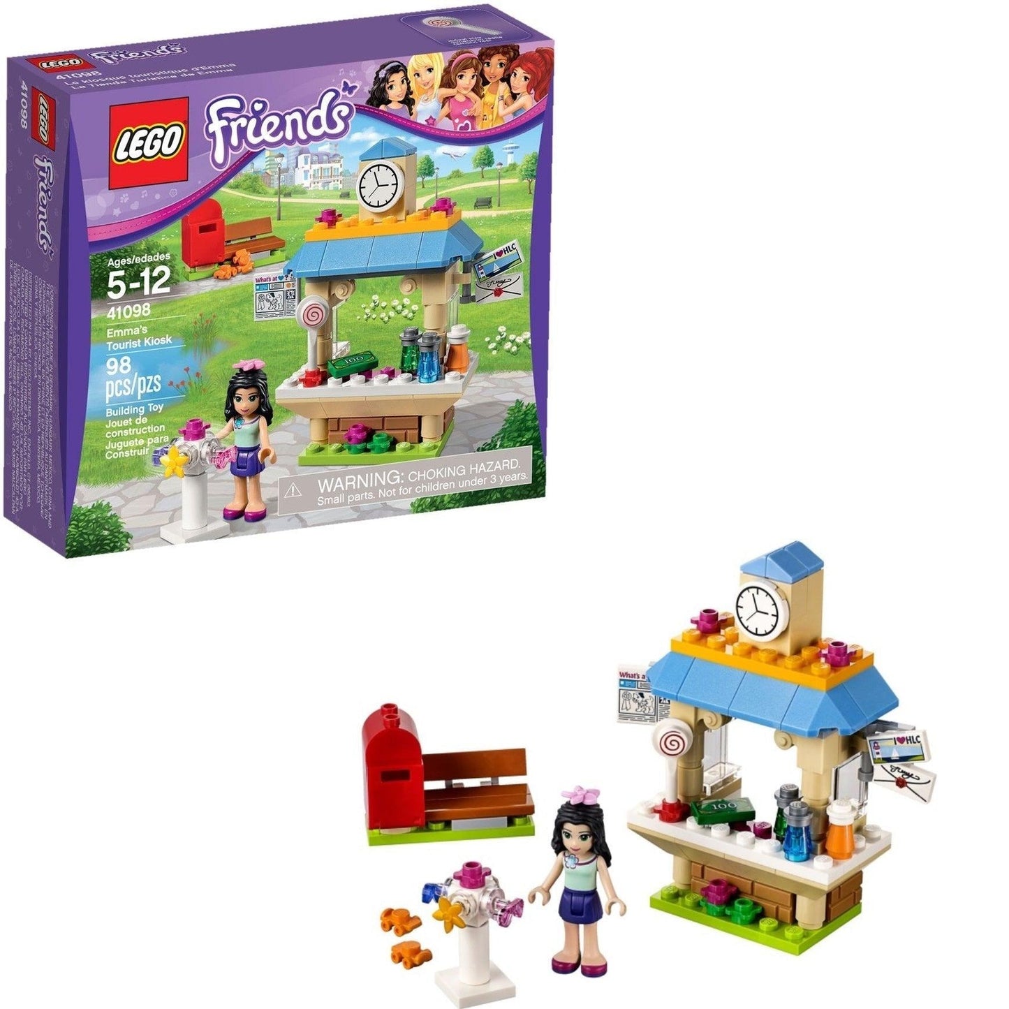 LEGO Emma's Toeristenkiosk 41098 Friends LEGO Friends @ 2TTOYS | Official LEGO shop😊🥰 LEGO €. 9.99