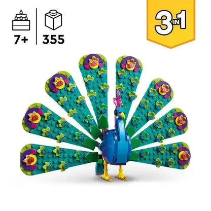 LEGO Exotische pauw 31157 Creator 3 in 1 LEGO CREATOR 3 IN 1 @ 2TTOYS | Official LEGO shop😊🥰 LEGO €. 19.99