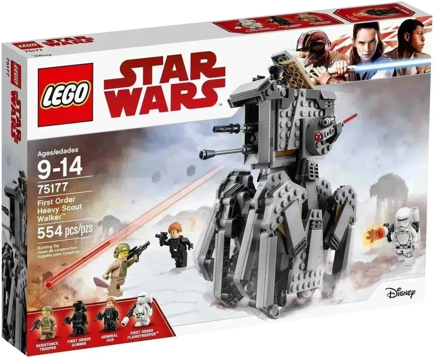 LEGO First Order Heavy Scout Walker inclusief Hux, Trooper en Gunner 75177 StarWars (USED) LEGO STARWARS @ 2TTOYS | Official LEGO shop😊🥰 LEGO €. 59.99