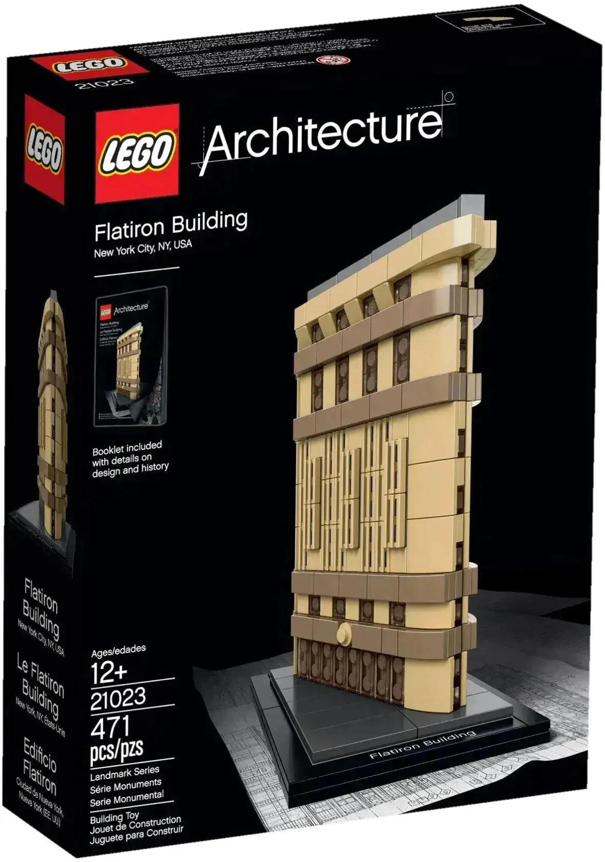 LEGO Flatiron Building 21023 Architecture (USED) LEGO ARCHITECTURE @ 2TTOYS | Official LEGO shop😊🥰 LEGO €. 78.99