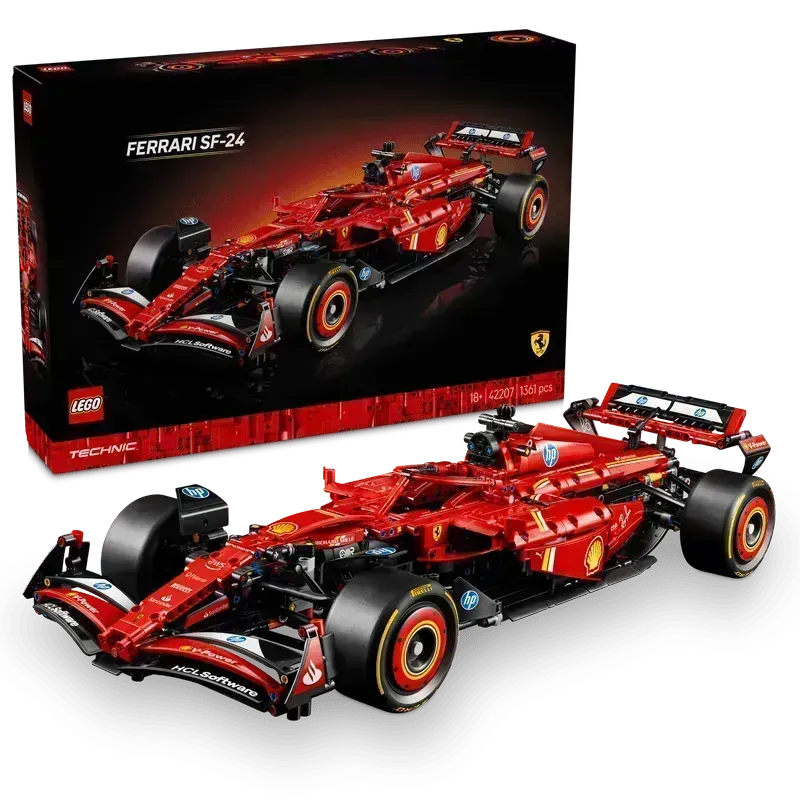 LEGO Formula 1 car 42207 Ferrari SF24 Technic @ 2TTOYS | Official LEGO shop😊🥰 2TTOYS | Official LEGO shop😊🥰 €. 194.99