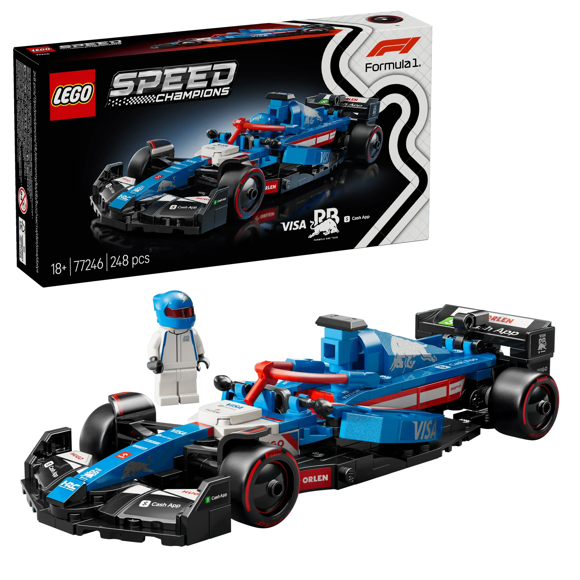 LEGO Formule 1 Combideal: 10 stuks Formule 1 auto's (Levering: 1 maart 2025) @ 2TTOYS | Official LEGO shop😊🥰 2TTOYS | Official LEGO shop😊🥰 €. 227.99