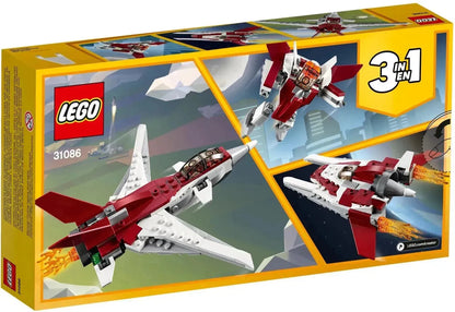 LEGO Futuristisch vliegtuig 31086 Creator 3-in-1 LEGO CREATOR @ 2TTOYS | Official LEGO shop😊🥰 LEGO €. 15.99