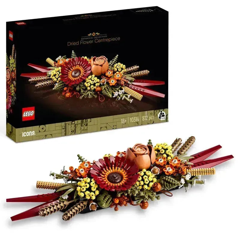 LEGO gedroogde bloemen tafelstuk 10314 Icons LEGO ICONS @ 2TTOYS | Official LEGO shop😊🥰 LEGO €. 44.99