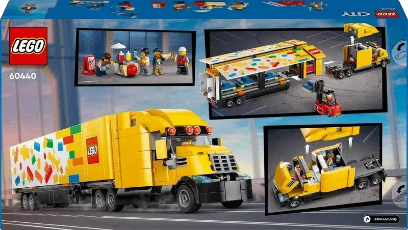 LEGO Gele LEGO vrachtwagen 60440 City LEGO CREATOR @ 2TTOYS | Official LEGO shop😊🥰 LEGO €. 99.99