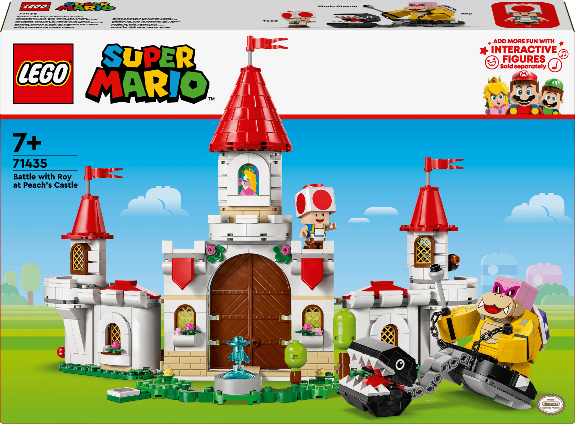 LEGO Gevecht met Roy bij Peach' kasteel 71435 SuperMario LEGO SUPERMARIO @ 2TTOYS | Official LEGO shop😊🥰 LEGO €. 54.99