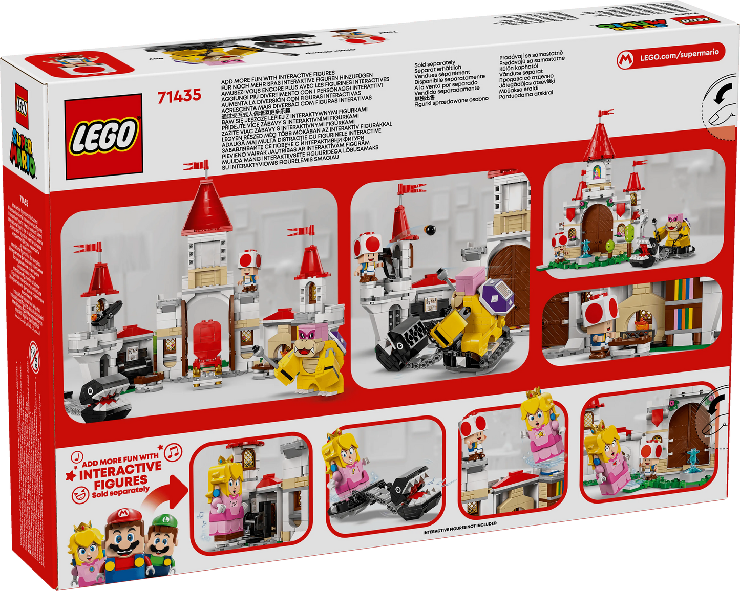 LEGO Gevecht met Roy bij Peach' kasteel 71435 SuperMario LEGO SUPERMARIO @ 2TTOYS | Official LEGO shop😊🥰 LEGO €. 54.99