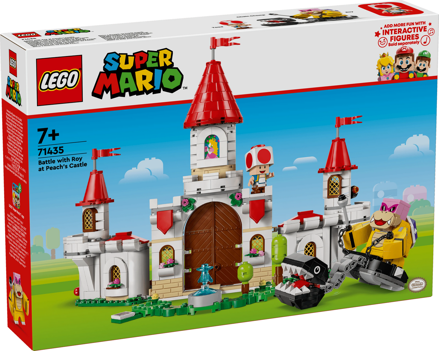 LEGO Gevecht met Roy bij Peach' kasteel 71435 SuperMario LEGO SUPERMARIO @ 2TTOYS | Official LEGO shop😊🥰 LEGO €. 54.99