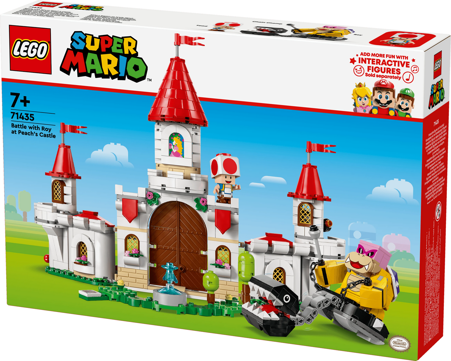 LEGO Gevecht met Roy bij Peach' kasteel 71435 SuperMario LEGO SUPERMARIO @ 2TTOYS | Official LEGO shop😊🥰 LEGO €. 54.99