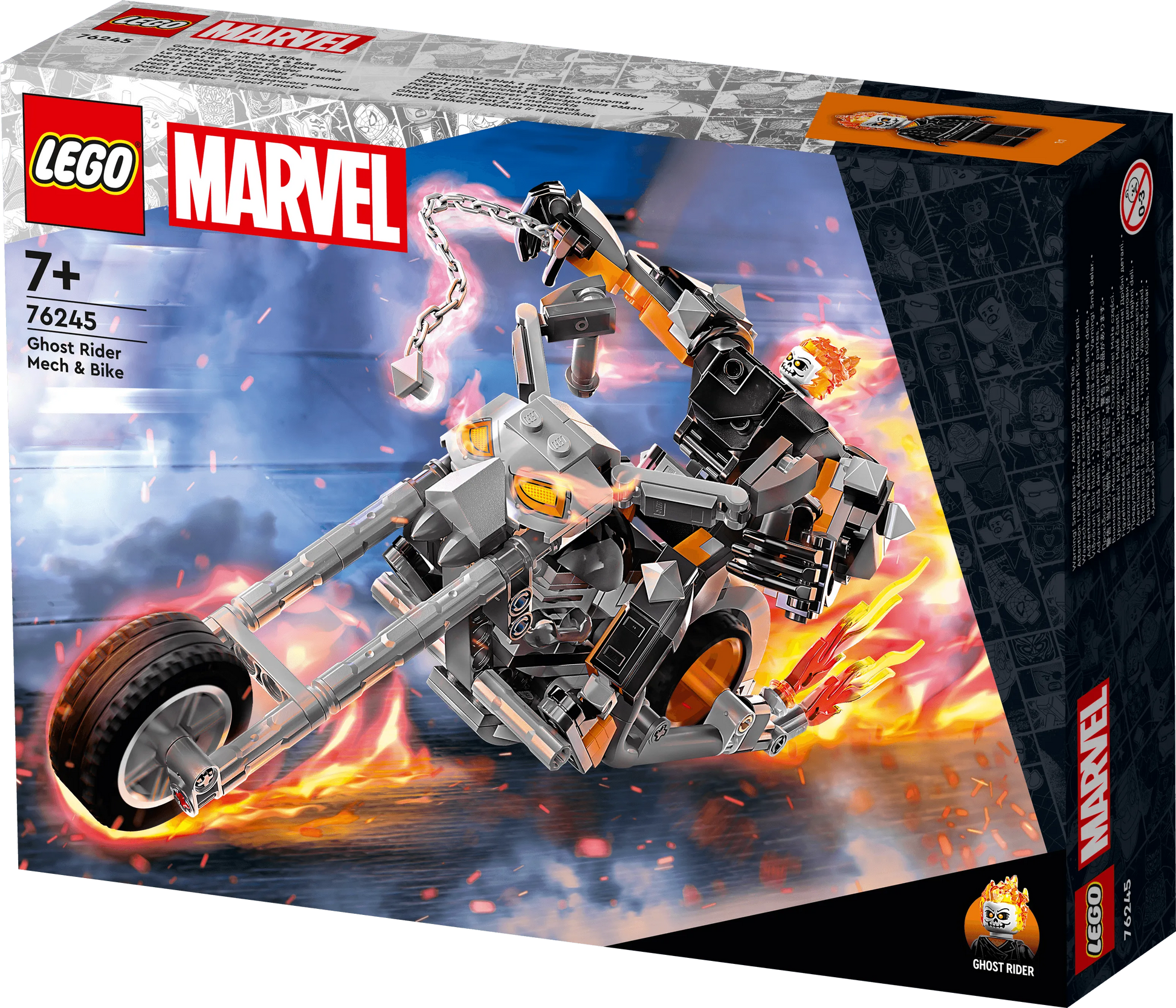 LEGO Ghost Rider Mech & motor 76245 City LEGO SUPERHEROES @ 2TTOYS | Official LEGO shop😊🥰 LEGO €. 29.49