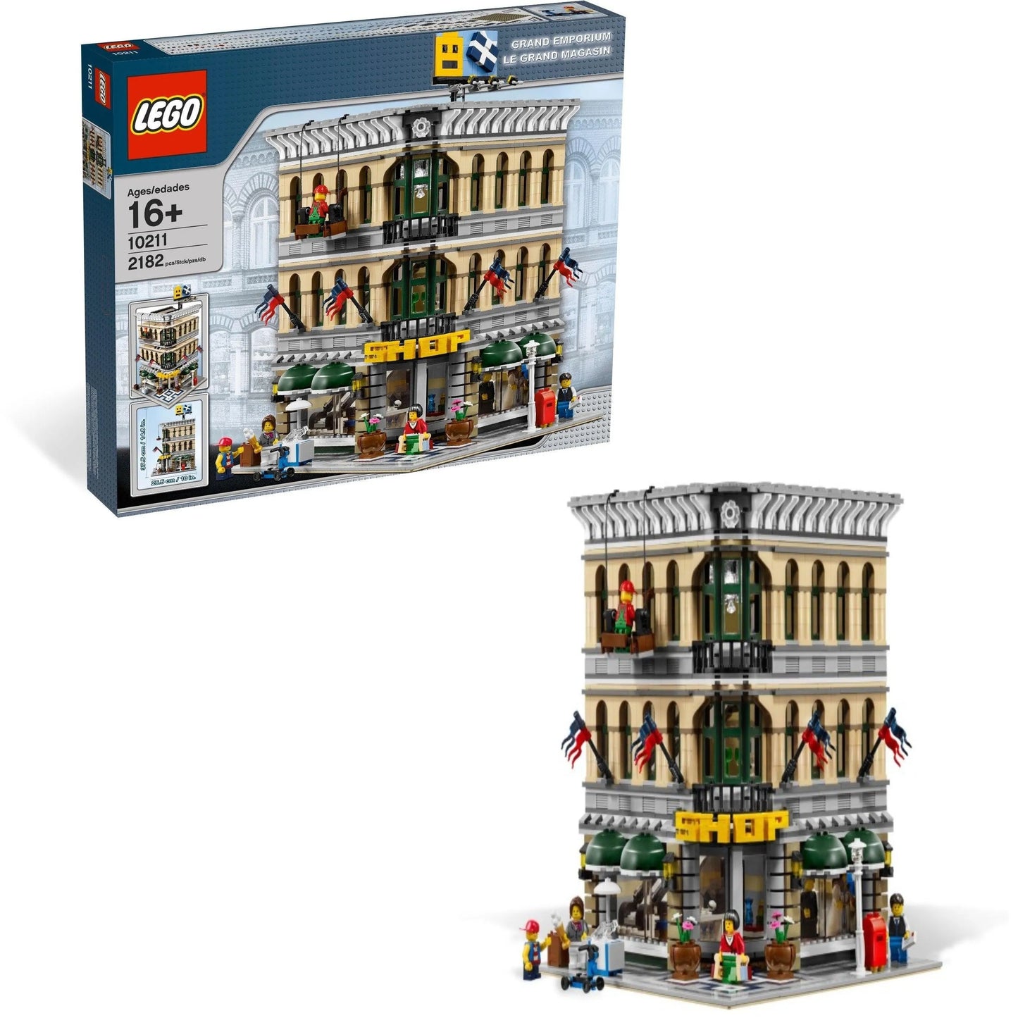 LEGO Grand Emporium Warenhuis modulair 10211 Creator Expert LEGO CREATOR EXPERT MODULAIR @ 2TTOYS | Official LEGO shop😊🥰 LEGO €. 499.99