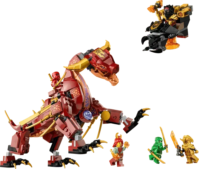 LEGO Heatwave transformerende lavadraak 71793 Ninjago LEGO NINJAGO @ 2TTOYS | Official LEGO shop😊🥰 LEGO €. 44.98