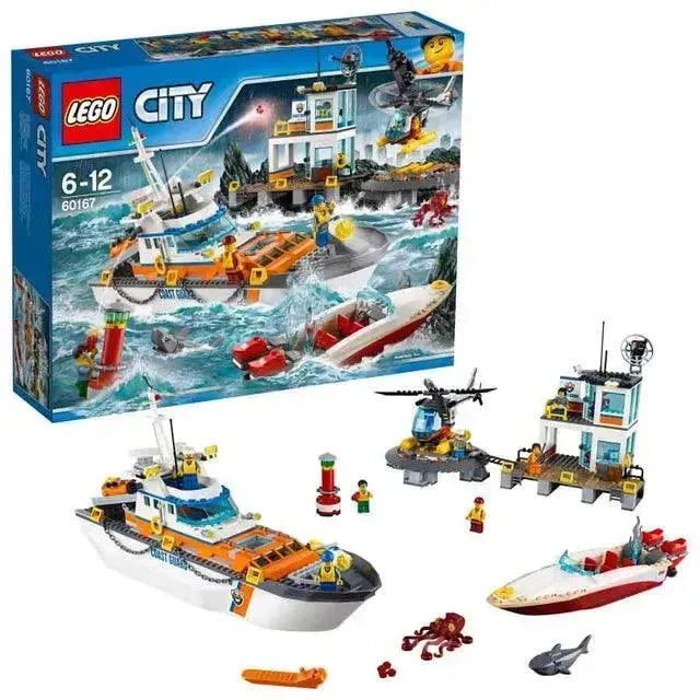 LEGO Het Kustwacht hoofdkwartier met boot 60167 City LEGO CITY KUSTWACHT @ 2TTOYS | Official LEGO shop😊🥰 LEGO €. 29.49