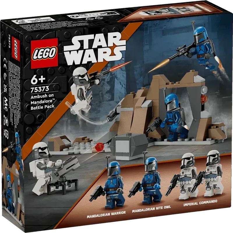 LEGO Hinderlaag op Mandalore Battle Pack 75373 StarWars LEGO STARWARS @ 2TTOYS | Official LEGO shop😊🥰 LEGO €. 18.48