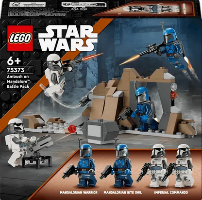 LEGO Hinderlaag op Mandalore Battle Pack 75373 StarWars LEGO STARWARS @ 2TTOYS | Official LEGO shop😊🥰 LEGO €. 18.48