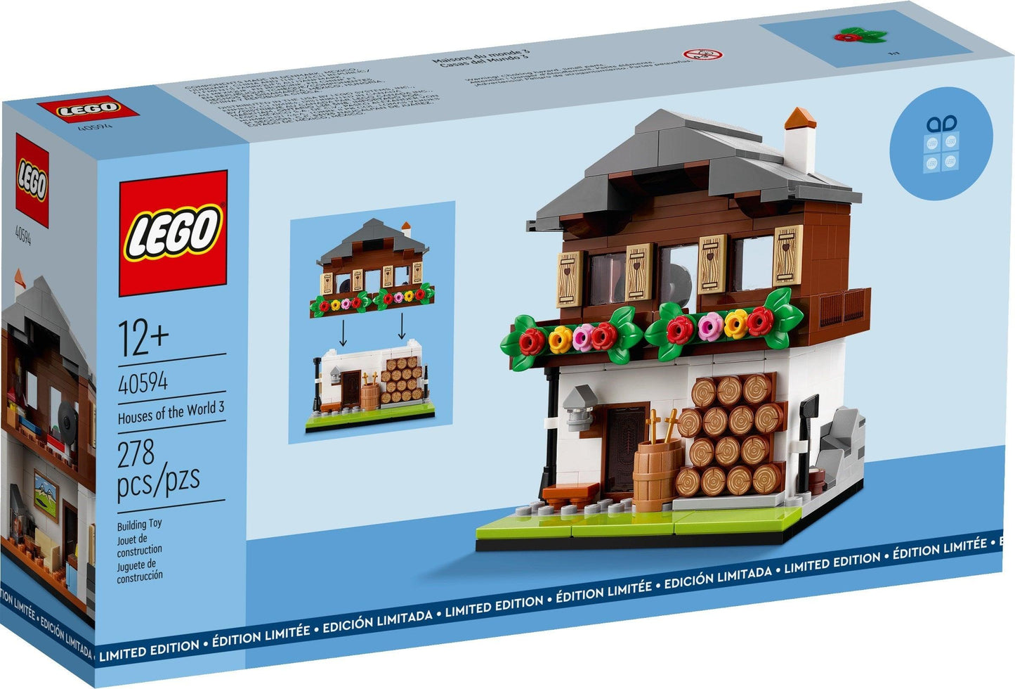 LEGO Huizen van de wereld 3 40594 Creator LEGO @ 2TTOYS LEGO €. 9.99