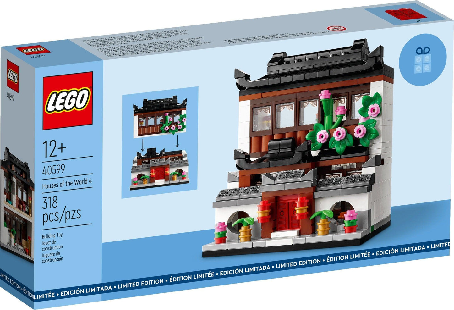 LEGO Huizen van de wereld 4 40599 Creator LEGO @ 2TTOYS | Official LEGO shop😊🥰 LEGO €. 9.99