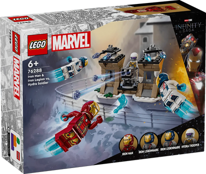 LEGO Iron Man & Iron Legion vs. Hydra soldaat 76288 Superheroes LEGO SUPERHEROES @ 2TTOYS | Official LEGO shop😊🥰 LEGO €. 18.99