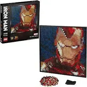 LEGO Iron Man schilderij Marvel Studio 31199 Art (USED) LEGO SUPERHEROES @ 2TTOYS | Official LEGO shop😊🥰 LEGO €. 99.99