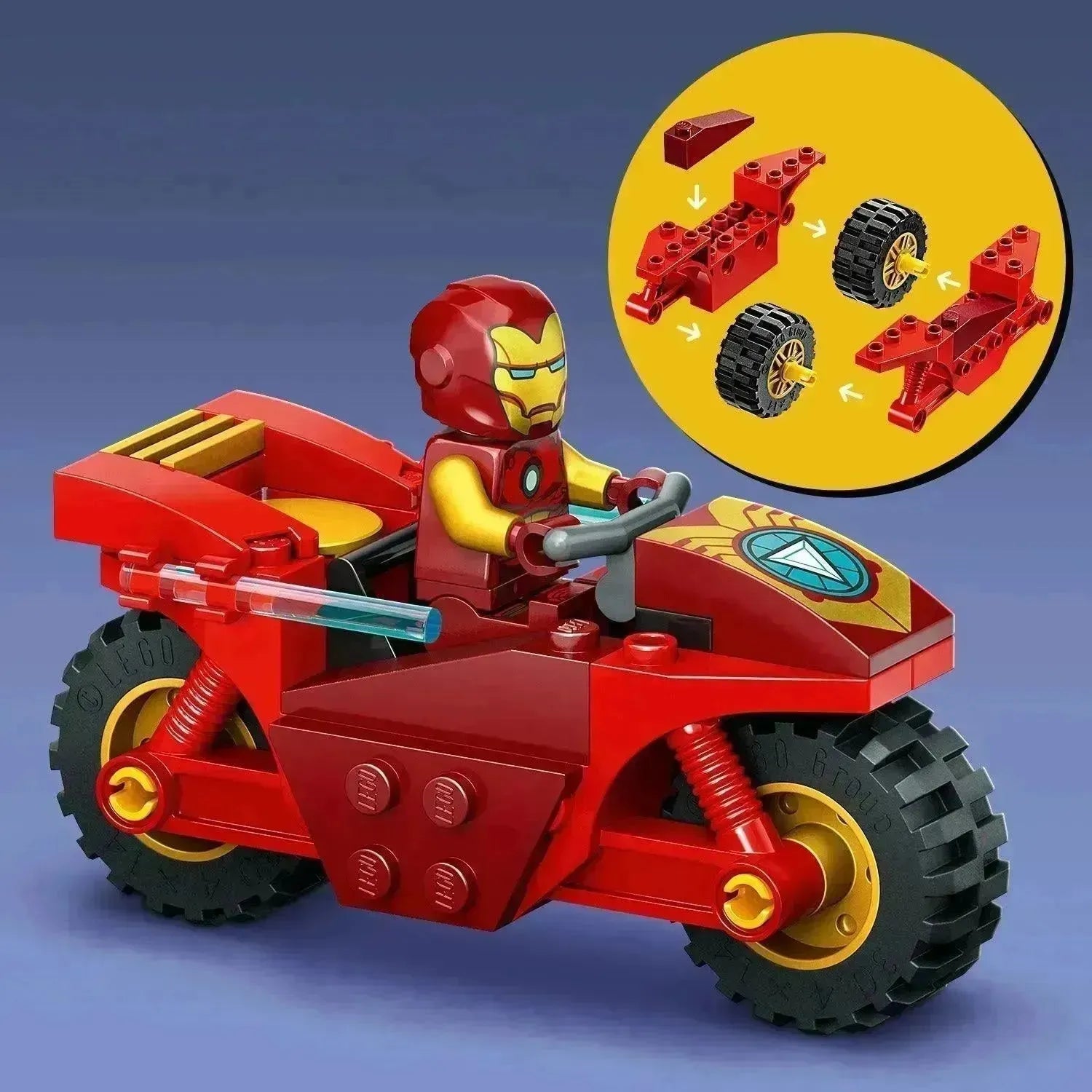 LEGO Iron Man with Bike and The Hulk 76287 Superheroes SUPERHEROES @ 2TTOYS | Official LEGO shop😊🥰 LEGO €. 12.99