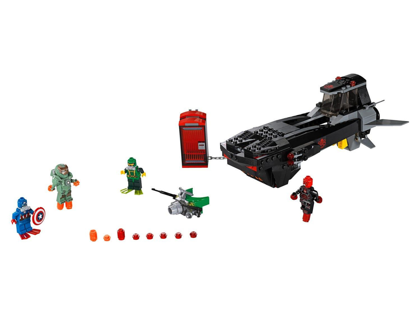 LEGO Iron Skull Sub Attack 76048 Avengers LEGO SUPERHEROES @ 2TTOYS | Official LEGO shop😊🥰 LEGO €. 62.49