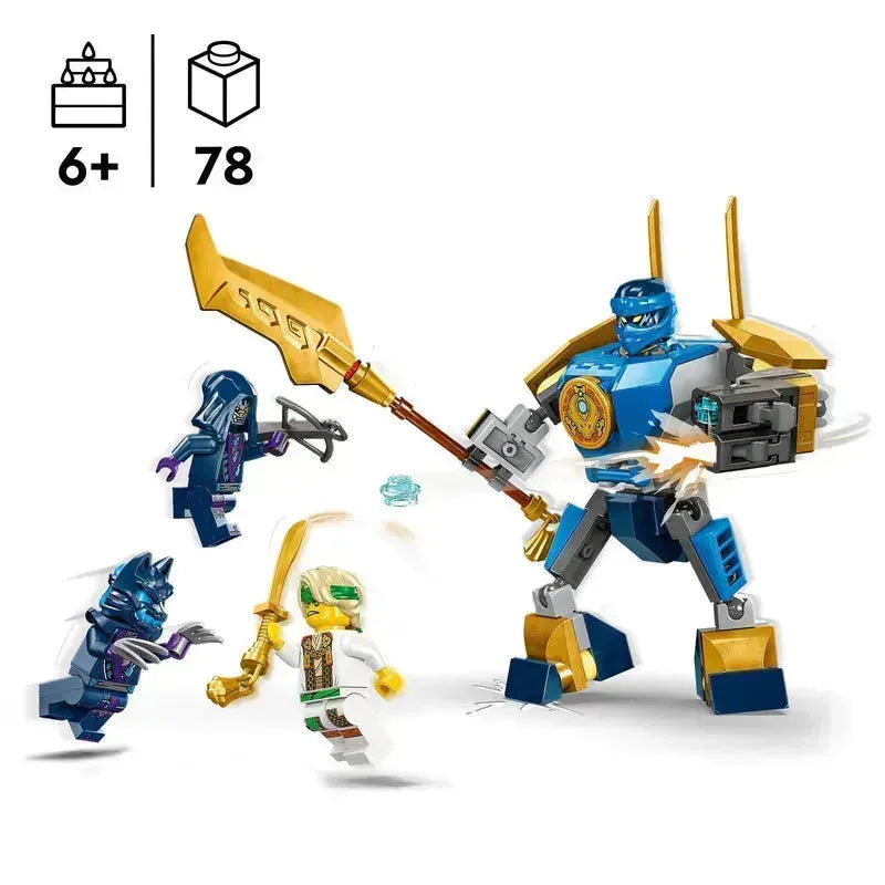 LEGO Jay's Gevecht Mech 71805 Ninjago LEGO Ninjago @ 2TTOYS | Official LEGO shop😊🥰 LEGO €. 8.48