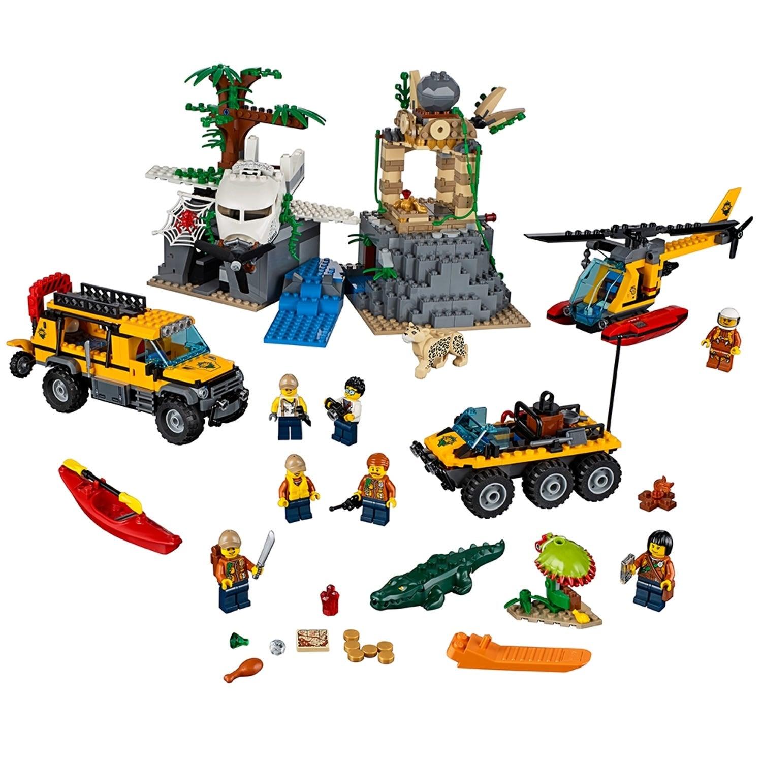 LEGO Jungle onderzoekslocatie 60161 City LEGO CITY JUNGLE @ 2TTOYS | Official LEGO shop😊🥰 LEGO €. 124.99