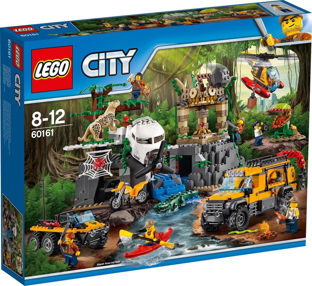 LEGO Jungle onderzoekslocatie 60161 City LEGO CITY JUNGLE @ 2TTOYS | Official LEGO shop😊🥰 LEGO €. 124.99