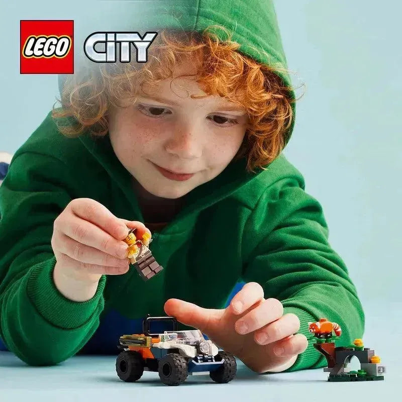 LEGO Jungleonderzoekers: rode panda-missie met terreinwagen 60424 City LEGO CITY @ 2TTOYS | Official LEGO shop😊🥰 LEGO €. 8.49