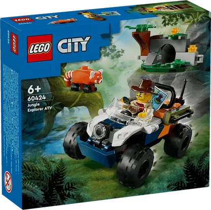 LEGO Jungleonderzoekers: rode panda-missie met terreinwagen 60424 City LEGO CITY @ 2TTOYS | Official LEGO shop😊🥰 LEGO €. 8.49