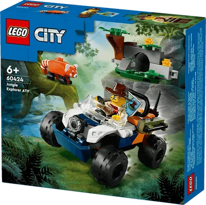 LEGO Jungleonderzoekers: rode panda-missie met terreinwagen 60424 City LEGO CITY @ 2TTOYS | Official LEGO shop😊🥰 LEGO €. 8.49