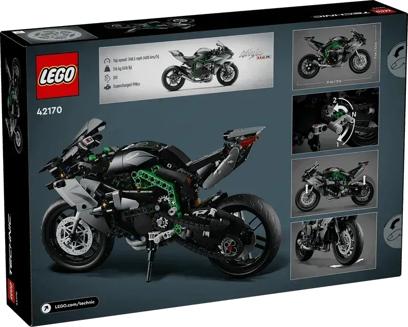 LEGO Kawasaki Ninja H2R motor 42170 Technic LEGO Spiderman @ 2TTOYS | Official LEGO shop😊🥰 LEGO €. 67.99